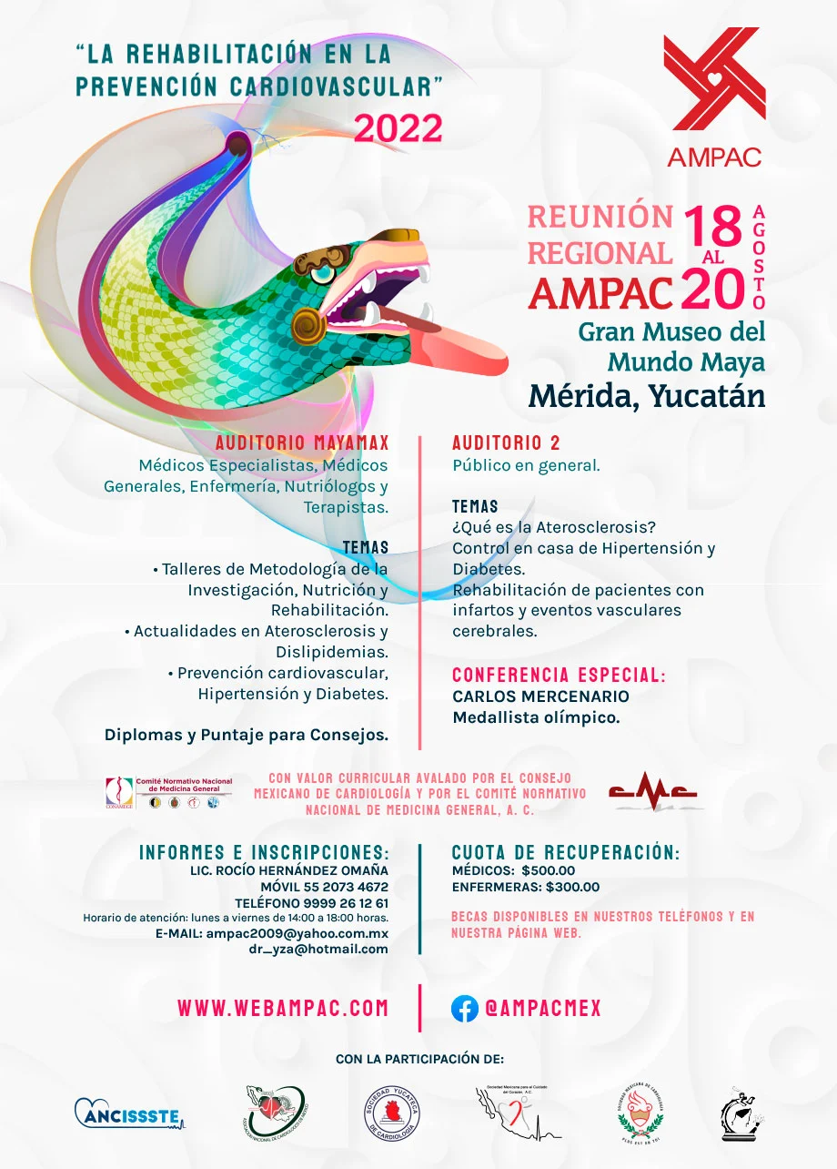 Poster AMPAC Reunión Mérida 2022